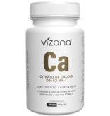 Citrato de Calcio + D3 con K2-mk7  Vizana Nutrition 90 Cap.
