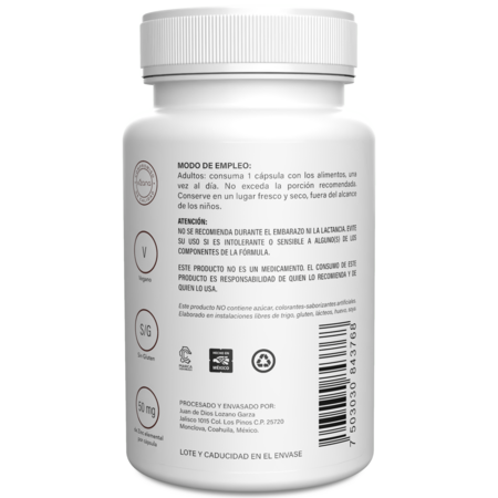 Citrato de Zinc en Capsulas Vizana 90/500 mg