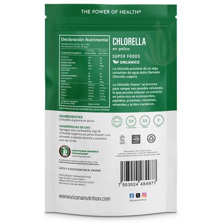 Chlorella en Polvo Organica Vizana 100gr