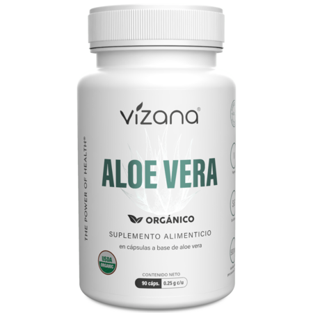 Aloe Vera Organica Capsulas Vizana 90/250mg