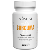 Cúrcuma Orgánica en Capsulas, Complejo Curcumina Vizana 60-500 mg
