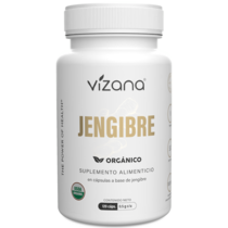 Jengibre en Cápsulas Orgánicas Vizana 90-500 mg