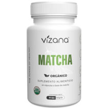 Té Matcha en Cápsulas Orgánicas Vizana 90-400 mg.