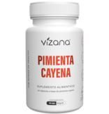 Pimienta Cayena en Cápsulas Orgánicas Vizana 90-500 mg.