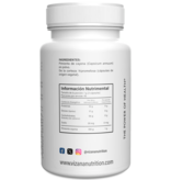 Pimienta Cayena en Cápsulas Orgánicas Vizana 90-500 mg.