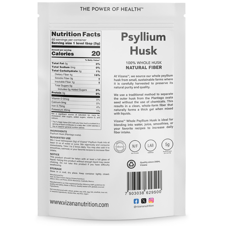 Psyllium Husk Vizana 300 gr.