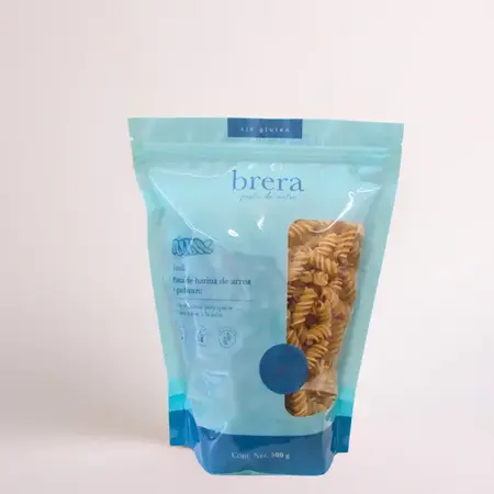 Pasta Fusili de Arroz y Garbanzo Sin Gluten Brera 500g