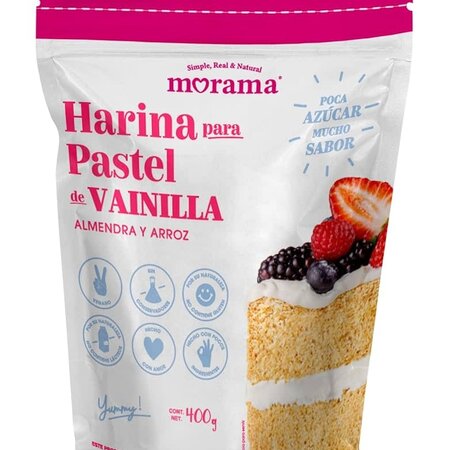 Harina Para Pastel de Vainilla Morama 400g