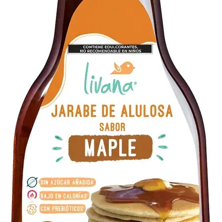 Jarabe De Alulosa Sabor Maple Livana 250ml