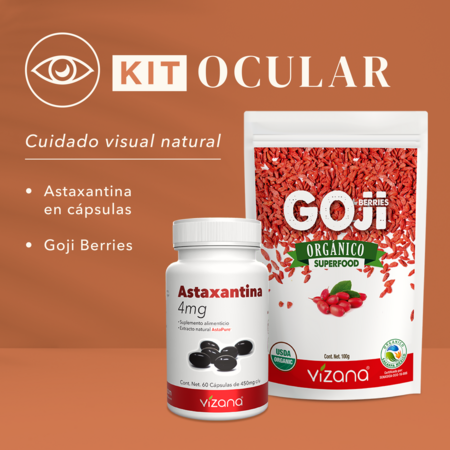 Kit OCULAR (Astaxantina + Bayas Goji)