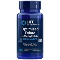 L-Methyl Folato 100/1700mg Life Extension