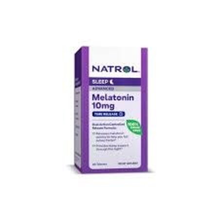 Melatonina en Capsulas Natrol 100/10mg
