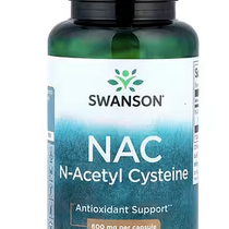 NAC N-Acetyl Cisteina 100/600mg Swanson