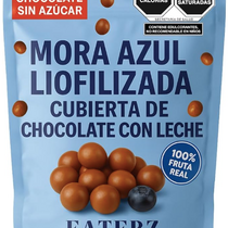 Mora Azul Liofilizada con Chocolate EATERZ 45g