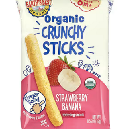 Palitos De Yogurt Inflados Fresa Earths Best 16g