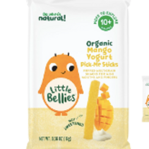 Palitos De Yogurt Inflados S/A Mango Little Bellies 16g