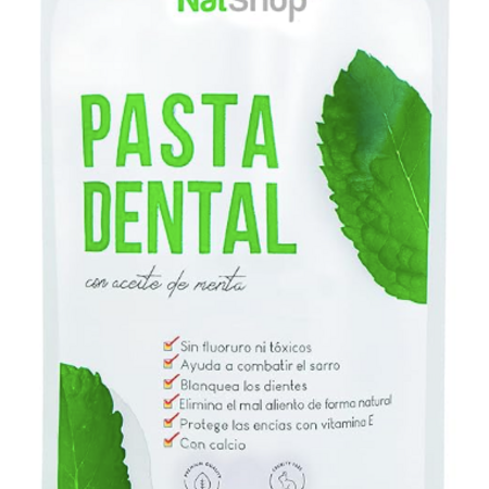 Pasta Dental Menta Natshop 100g
