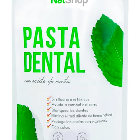 Pasta Dental Menta Natshop 100g