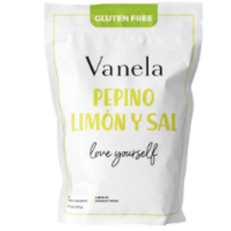 Pepino Horneado Sabor Limon y Sal Vanela 60g