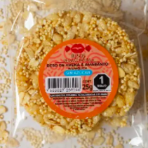 Palanqueta de Avena y Amaranto Besos de Dulce 25g