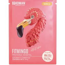 Proteína Vegetal Sachets Fitmingo Vainilla Birdman 34g