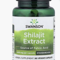 Shilajit En Capsulas Swanson 60/400mg