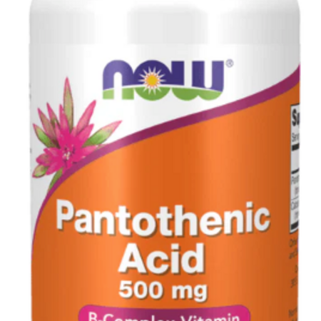 Vitamina B5 Acido Pantotenico 100/500mg NOW