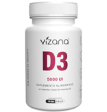 Vitamina D3 5000 UI Capsulas Vizana 90/380mg