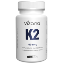 Vitamina K2 100mcg en Capsulas Vizana 90/380mg