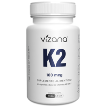 Vitamina K2 100mcg en Capsulas Vizana 90/380mg