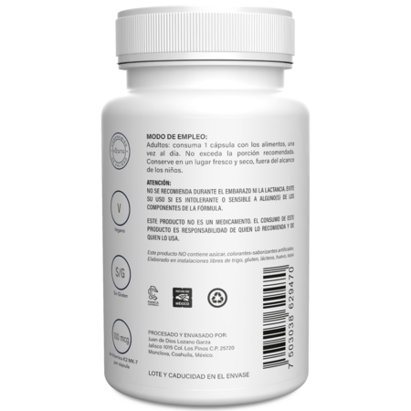 Vitamina K2 100mcg en Capsulas Vizana 90/380mg
