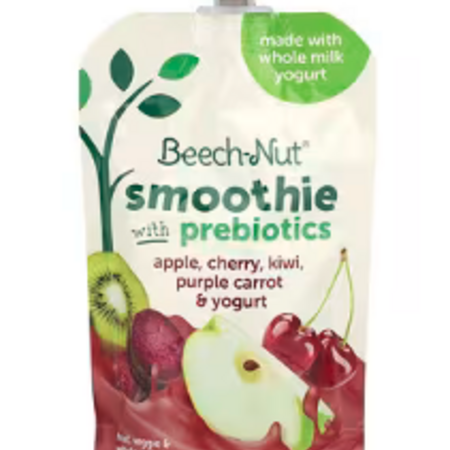 Yogurt Smoothie Manzana y Zanahoria Pouch Beech Nut 99g