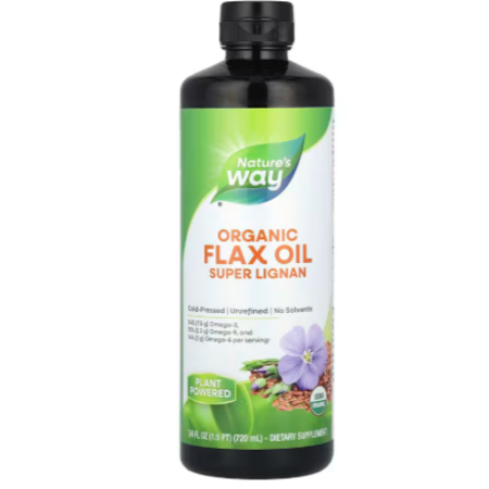 Aceite de Linaza Organico Natures Way 720ml