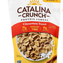 Cereal Crujiente Sabor Canela Keto Catalina 255gr