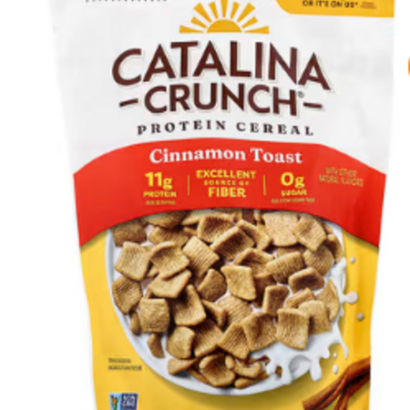 Cereal Crujiente Sabor Canela Keto Catalina 255gr