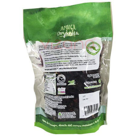 Flor de Jamaica Orgánica ADC 100 gr.