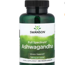 FULL Ashwagandha En Capsulas 100/450mg Swanson