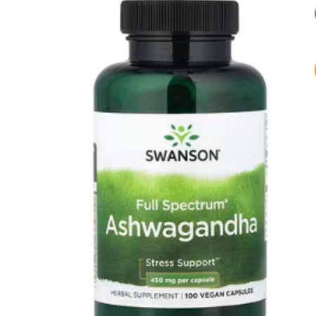 FULL Ashwagandha En Capsulas 100/450mg Swanson