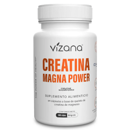 Creatina de Magnesio Quelado en Capsulas Vizana 180/600mg