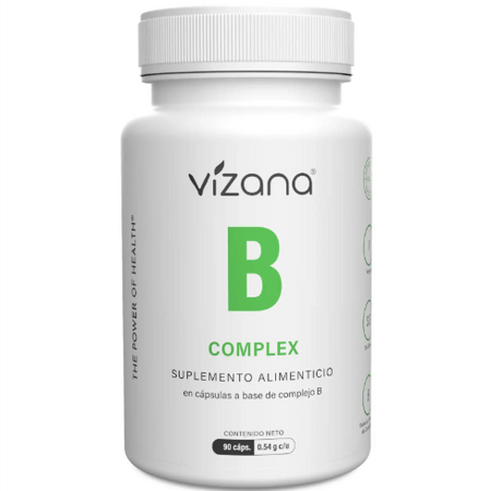 B Complex Capsulas Vizana Nutrition 90/540mg