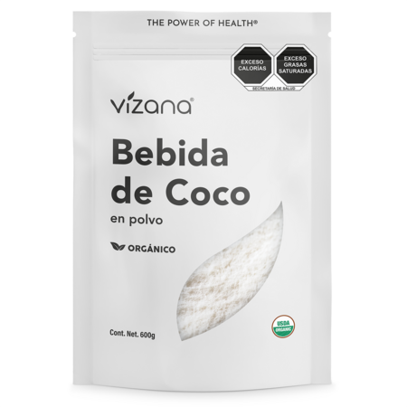 Bebida de Coco en Polvo Organica Vizana 600g