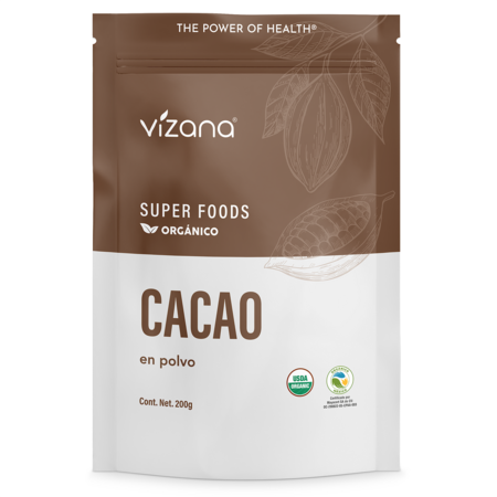 Cacao en Polvo Organico Vizana 200grº
