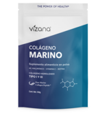 Colageno Hidrolizado Marino en Polvo con acido hialuronico, Biotina y Vit C Vizana 150 gr