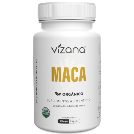 Maca Organica en Capsulas Pullulan Organicas 120/500 mg