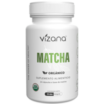 Matcha en Cápsulas Orgánicas Vizana 90-400 mg.