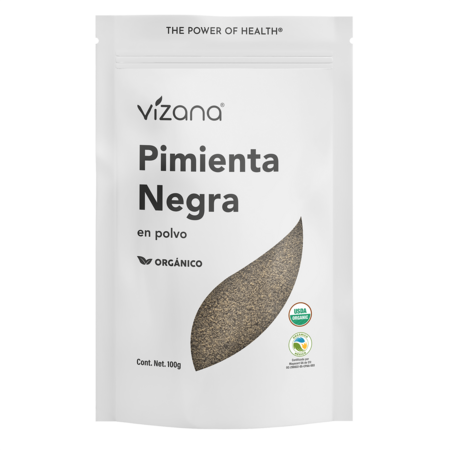 Pimienta Negra en Polvo Organica Vizana 100g