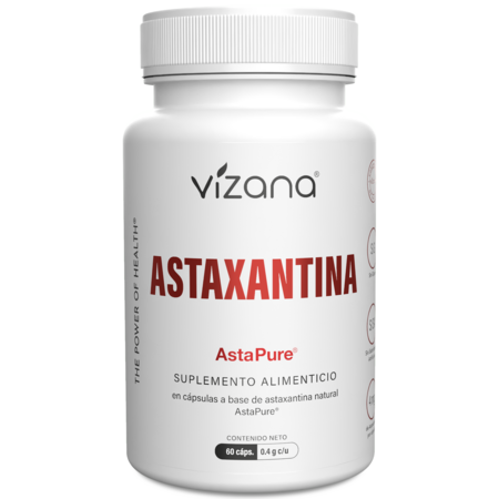 Astaxantina en Capsulas  Vizana 60-400mg
