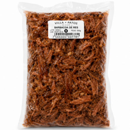 Barbacoa de Res VP 500gr