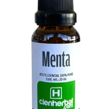 Aceite Esencial Menta CienHerbal 20 ml.