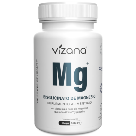Bisglicinato de Magnesio adicionado con Piperina Vizana 90/830MG